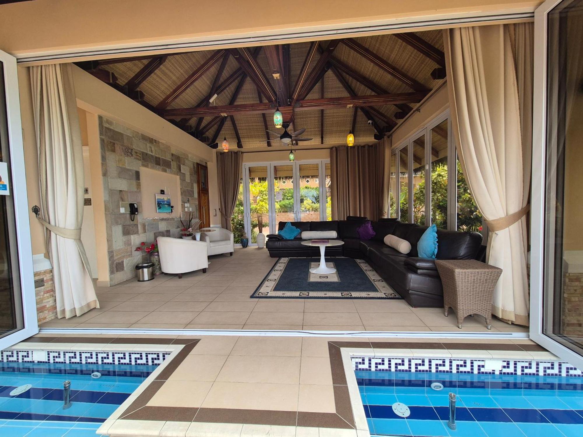 Au Fond De Mer View Anse Royale Kültér fotó